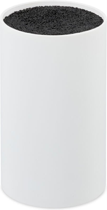 Thumbnail - Messerblock unbestückt mit Borsten, ohne Messer, für 8 Messer aller Art, Messerhalter hd 18x11cm, weiß-schwarz - Relaxda...