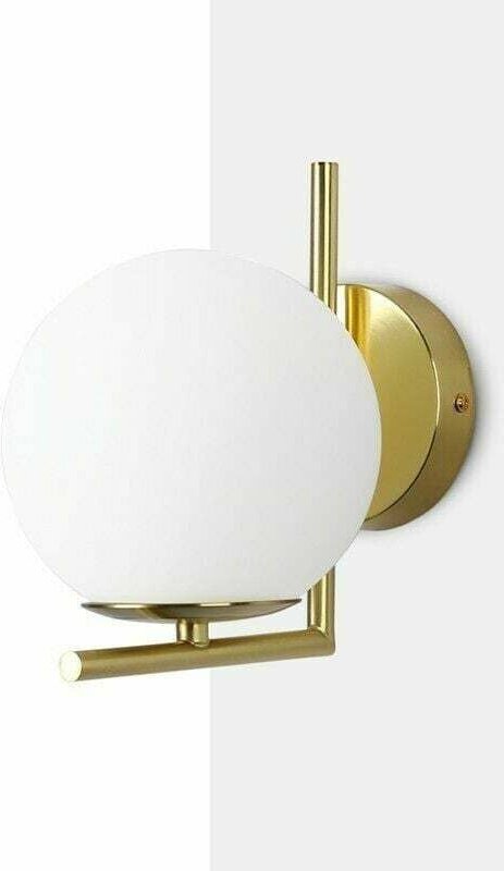 Shmshng - Wandleuchte mit goldenen Kristallkugeln - RWWohnzimmer- und Eingangswandleuchte