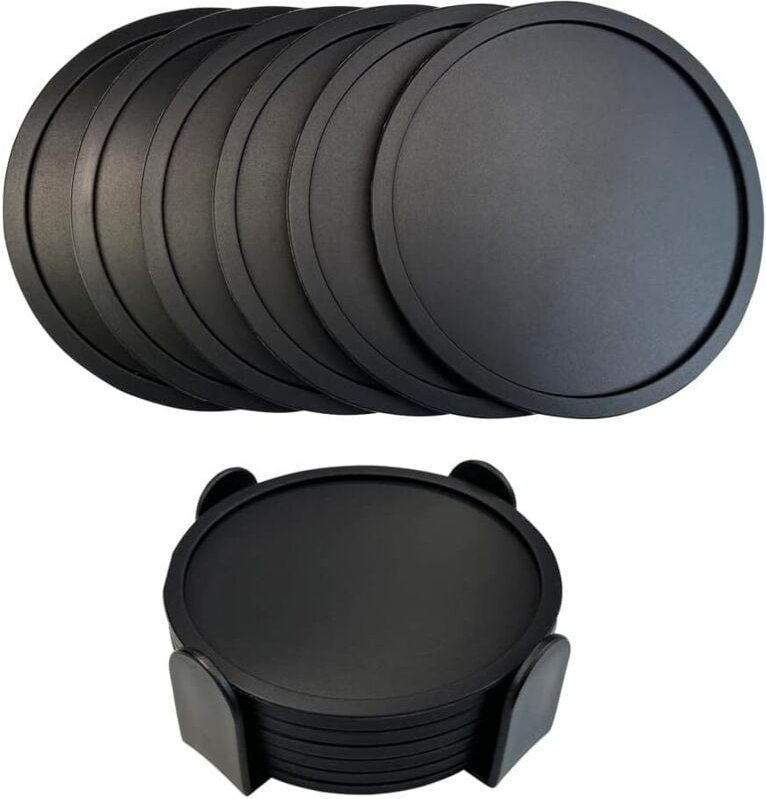 Silikonuntersetzer, Getränkeuntersetzer, Kaffeeuntersetzer, Esstisch, Küche, Büro, 6 Stück