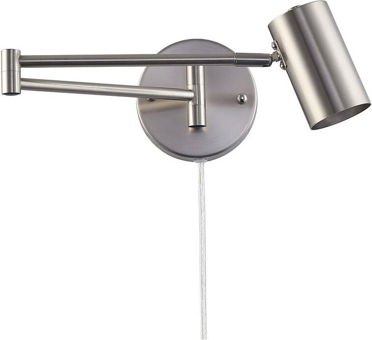 Verstellbare Wandleuchte mit Stecker "Lisa" - E27 G45