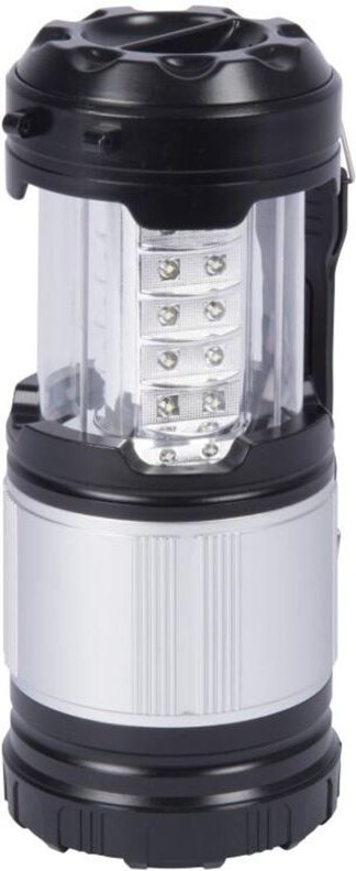 Buri - 12x Camping Laterne led 2in1 Taschen Lampe Tisch Licht Außen Garten Beleuchtung