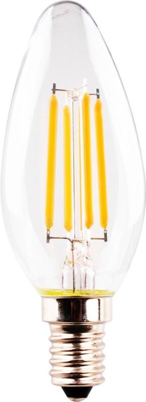 Muller Licht - Müller-Licht LED-Lampe, Kerzenform, 400190, eek: f, E14, 4 w, 2700K, klar