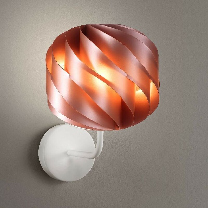 Wandlampe aus kupfernem Metall Cm 25 x 28 x 34 h