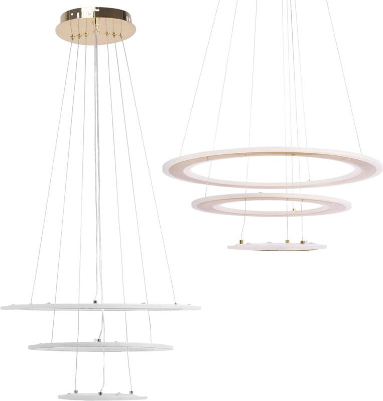 Toolight - pendelleuchte led G042-3CP gold