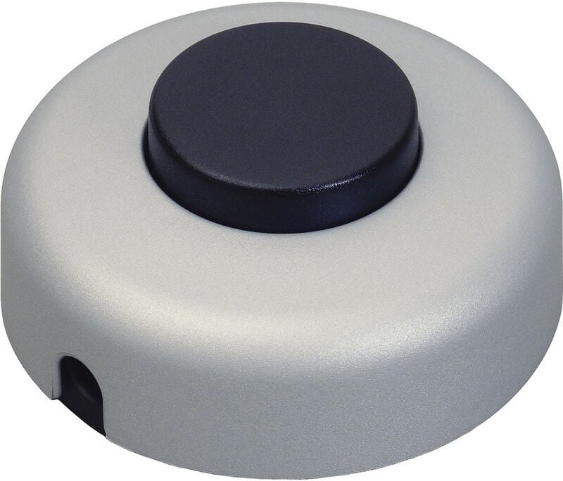 Inter Bär - interBär 5062-020.01 Tretschalter Titan, Schwarz 1 x Aus/Ein 2 a 1 St.