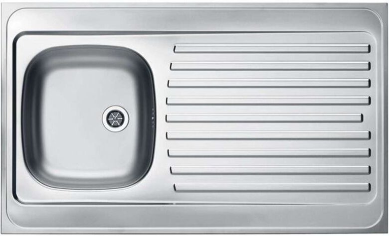 Classic - Spüle 100x60 cm, Edelstahl 1108745 - Alveus