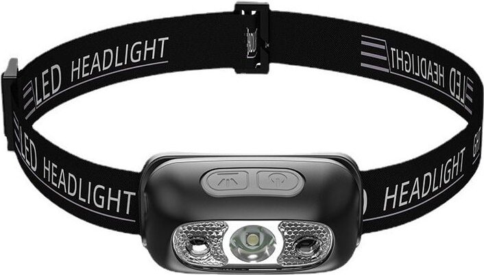 Ersandy - Stirnlampe, wiederaufladbar, leistungsstarke Stirnlampe mit 5 Beleuchtungsmodi, IPX4 wasserdicht, tragbare LED...