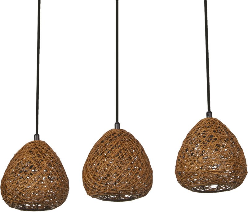 Decor Paper Drop Pendant Linear 3XE27 Beige - Ledvance