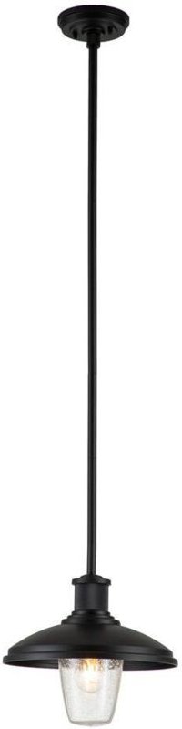 Elstead Kichler Allenbury Outdoor-Pendel-Deckenleuchte Strukturiert Schwarz, IP44