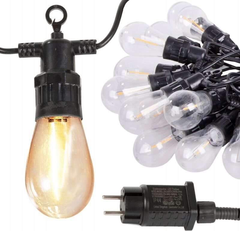 Garten-Girlande 5 15 LED warm (20) GABB