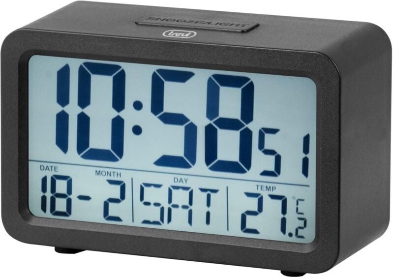 Trevi SLD 3P60 Digitaler Wecker Schwarz