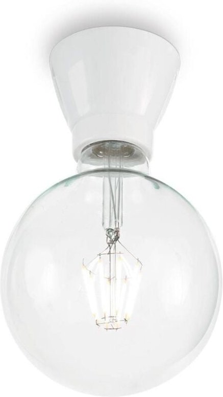 Ideal Lux Winery - 1 Licht Deckenleuchte Weiß