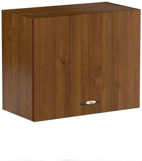 Argonauta - Antikes Nussbaum-Oberbauelement mit Küchentür Cm 60x32xh49