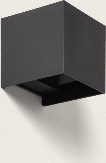 LED-Wandleuchte Außen 6W pc doppelseitige Beleuchtung Onis Schwarz