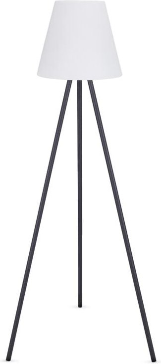 Stehlampe In- und Outdoor Tischlampe Akku Garten Terasse Aufladbar rgb Weiß, Stehleuchte 1 (Akku) - Paco Home