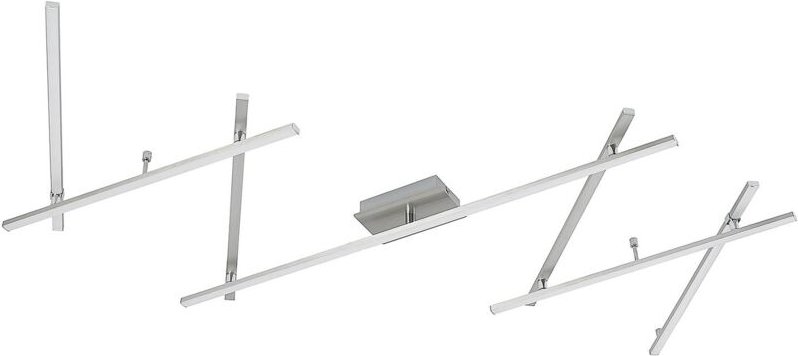 Led Deckenleuchte 'Kerem' aus Metall dimmbar für Wohnzimmer & Esszimmer von Lindby