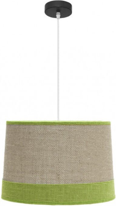 Anhänger tietar serie de Sack und Paspel de grünes Leinen Fabrilamp