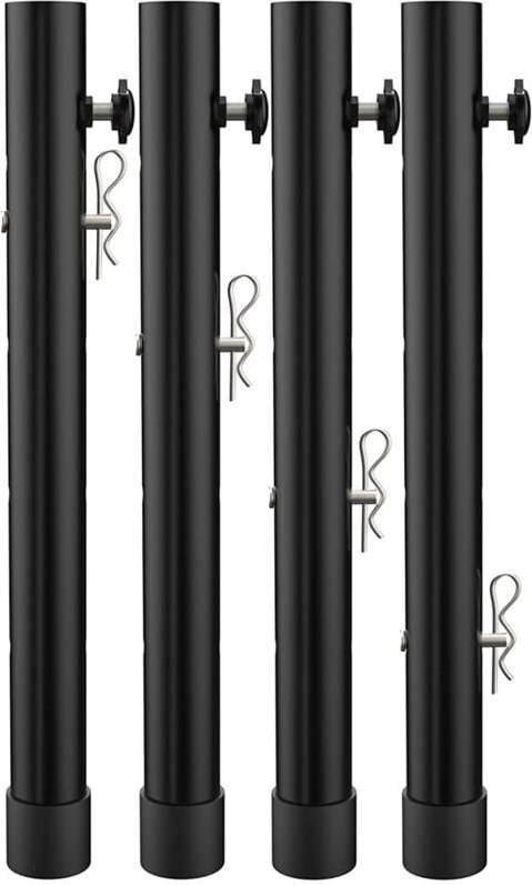 TischbeinverläNgerungen für Klapptische mit Geraden/Gebogenen Beinen, Klappbare TischbeinverläNgerungen, HöHenverstellba...