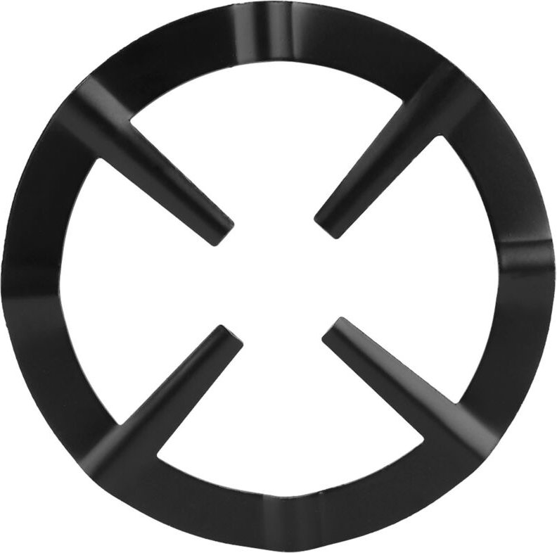 Robuste Herdhalterung, runde Herdplattenhalterung aus Edelstahl, für Haushaltskochtöpfe