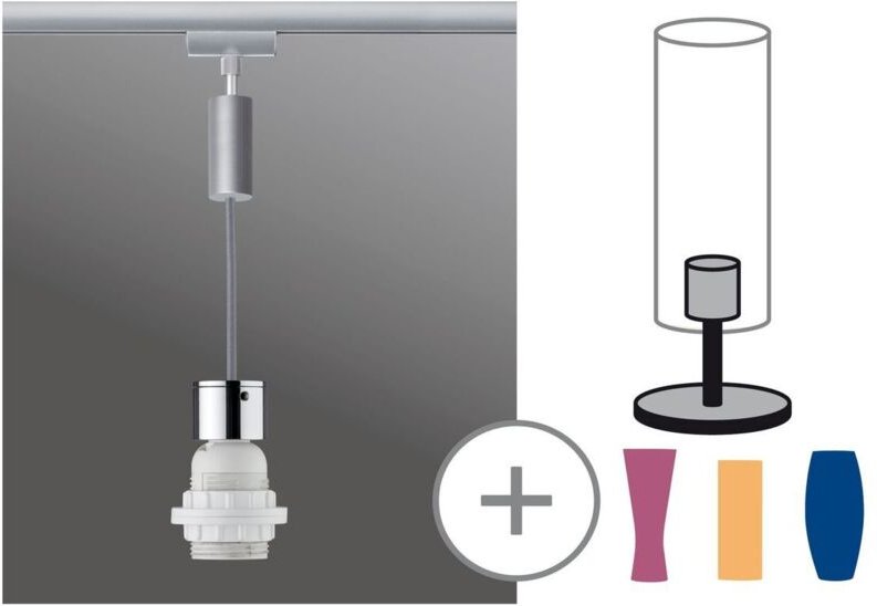 Paulmann BASIC PENDEL MAX1X20W E27 CHR. (URAIL 22K236)