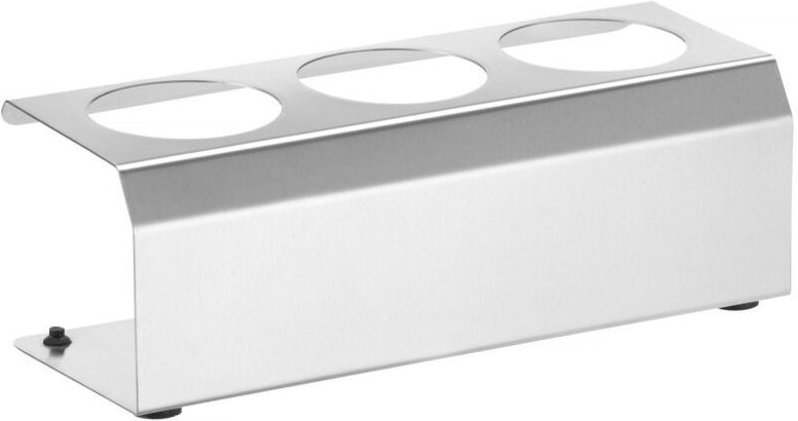 Saucenflaschen-Halter, 3-fach, ø70 mm, 274x102x(H)98mm - Hendi