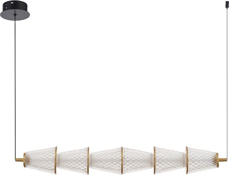 Hängelampe SANSA LED Schwarz MILAGRO ML1821