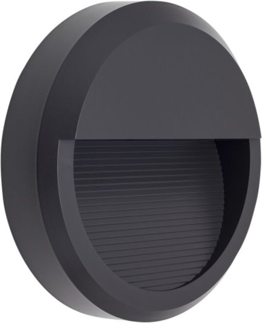 Fabrilamp - Außenwandlampe redon.8w 4000k 500lm lordelo dunkelgrau 5,5x23d ip65