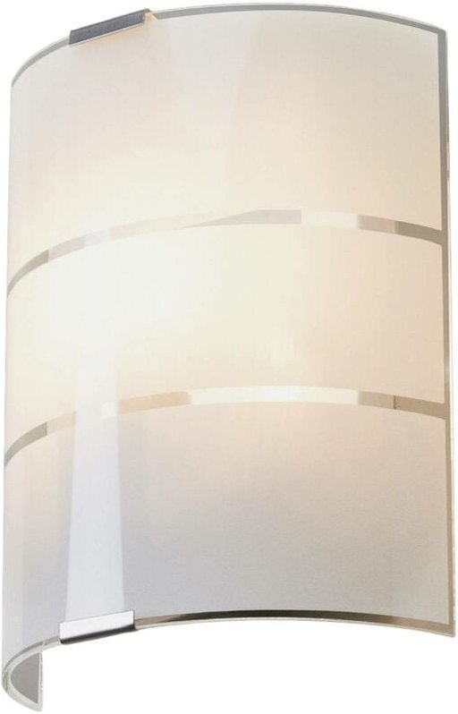 Wandleuchte, Wandlampe Innen 'Vincenzo' aus Glas für Wohnzimmer & Esszimmer von Lindby