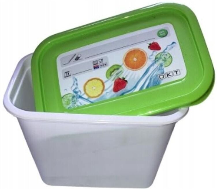 Tiefer Lebensmittelbehälter aus Kunststoff 1L Memory