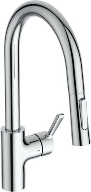 Ideal Standard Ceralife - Spültischarmatur mit herausziehbarer Brause, Chrom BE242AA