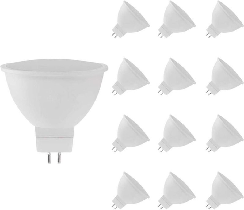 12er-Pack LED-Lampen GU5.3 Strahler 8W Equi.60W 700lm Raydan Home