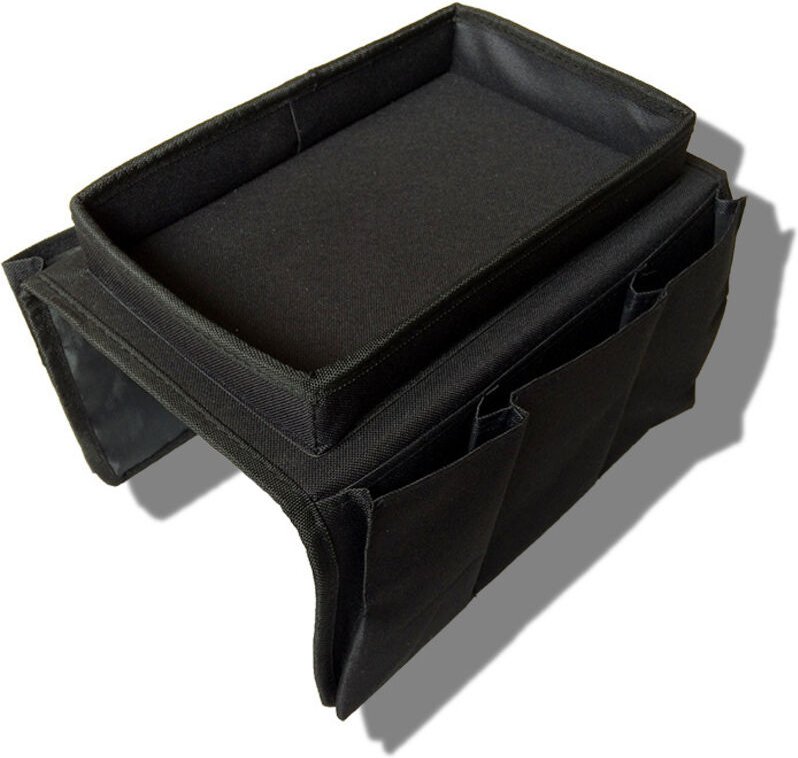Sofa-Armlehne – Sofa-Tablett, klappbare Armlehne, Aufbewahrungshalter, Tisch, Oxford-Stoff, Seitentaschen für die Couch ...