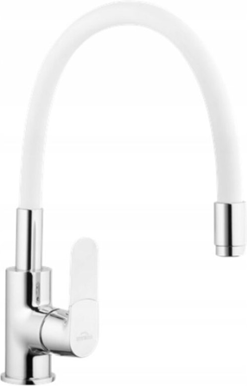Joga Trend Küchenspülenarmatur Mit Beweglichem Auslauf, Weiss - H/bz-32-L02