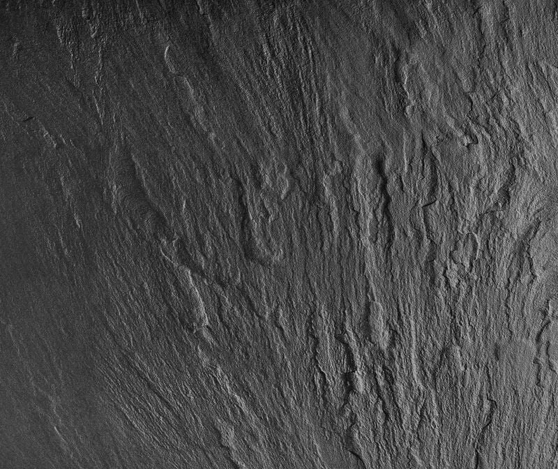 Glasrückwand Schiefer 60 x 50 cm, 60 x 50 cm, Schwarz, Gehärtetes Glas mehrfarbig - schwarz - Wenko