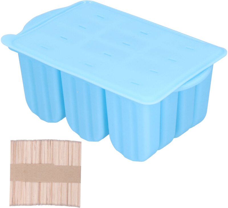 Hochwertige, lebensmittelechte Silikon-Eiswürfelform mit Deckel, 12 Fächer, zusammenklappbar, für Zuhause, Büro und Bar,...