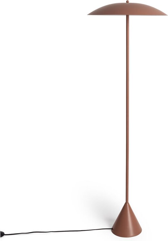 Stehlampe Metall Irmah Braun