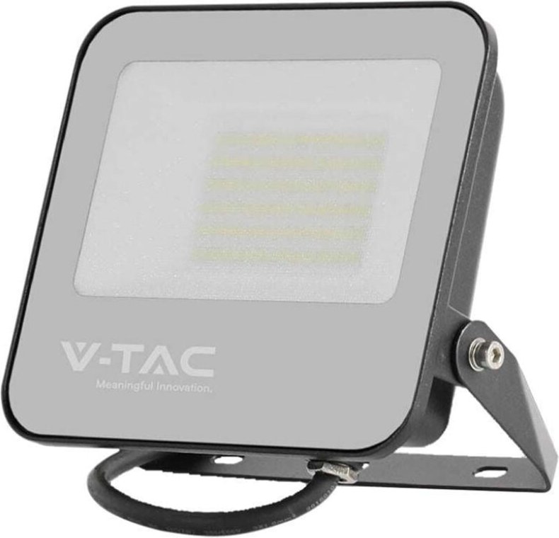 V-tac - LED-Fluter, VT-4456, eek: b, 50 w, 4000 k, 9250 lm, IP65, sw