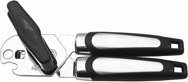 Manueller Dosenöffner, rutschfester Griff, sicheres Schneiden, leicht zu öffnen, multifunktionaler Flaschenöffner, leben...