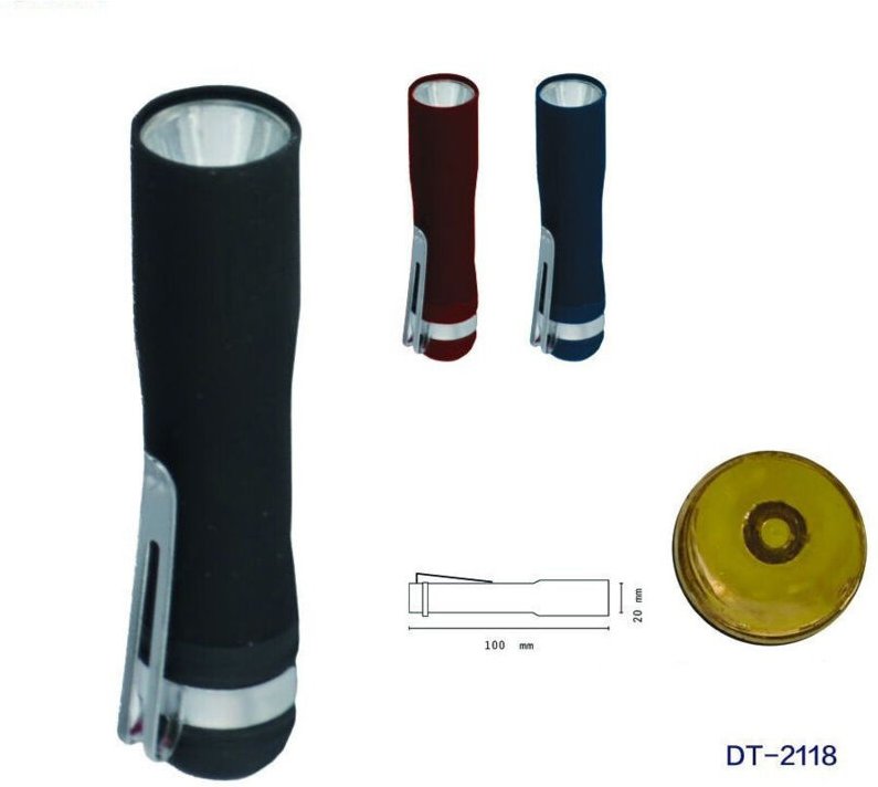 Trade Shop Traesio - Trade Shop - set 2 pezzi mini torcia led tascabile ottime für excursionen DT-2118 -