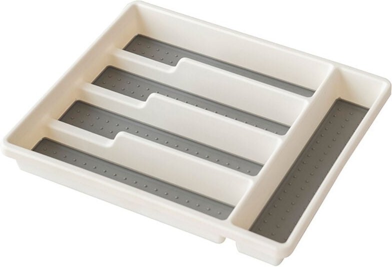 BEBUSINGOTO Besteck-Organizer, Besteckkasten für Schubladen, Utensilien, Besteck, Geschirr-Organizer für die Küche, 5 Fä...