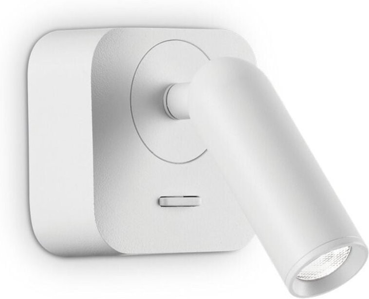 Dekorative quadratische LED-Leseleuchte Weiß, 3000K 3,5W