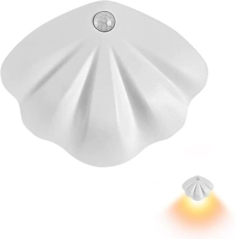 Bewegungsaktiviertes Nachtlicht, wiederaufladbares LED-Nachtlicht, 3 Beleuchtungsmodi, 1200 mAh Akku, mit magnetischem S...