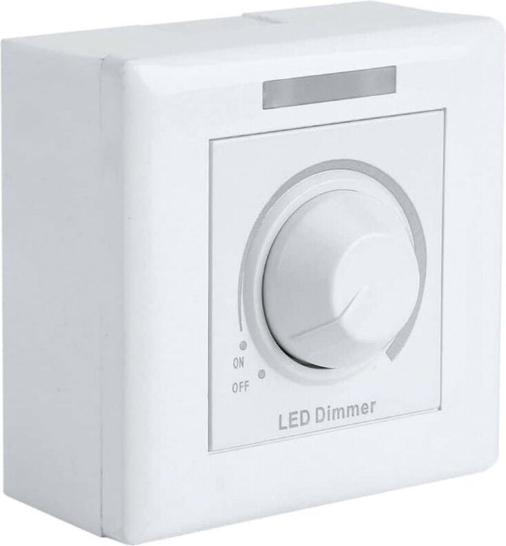 Europalamp - Dimmer für dimmbare LED-Glühbirnen oder -Einbaustrahlers von 0 bis 10V 1A