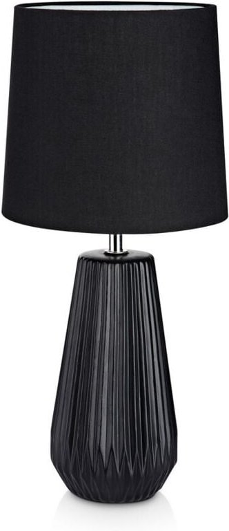 Markslojd - nicci - 1 Leichte Tischleuchte für den Innenbereich Schwarz mit konischem Schirm, E14