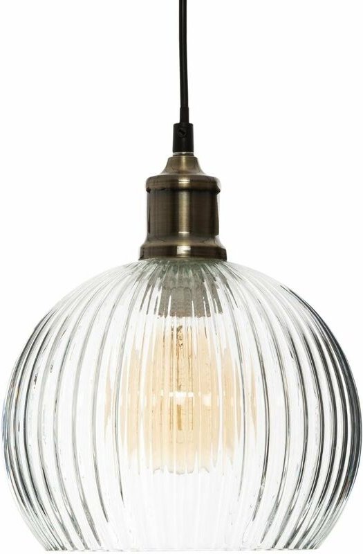 Hängeleuchte aus Glas laye, Pendelleuchte, ø 20 cm Atmosphera