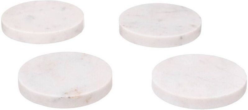 Secret De Gourmet - Glasuntersetzer marble, ø 10 cm, 4er-Set
