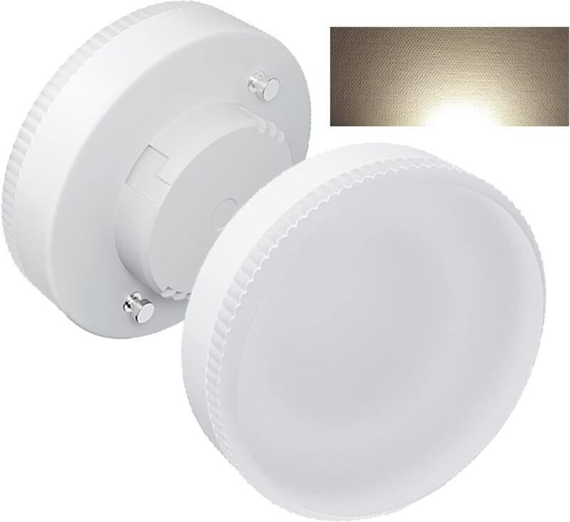 GX53 LED, 12 W, Neutralweiß 4000 K, 1000 Lumen, AC/DC 190–260 V, ersetzt 100-W-GX53-Halogen- oder Energiesparlampen (Run...