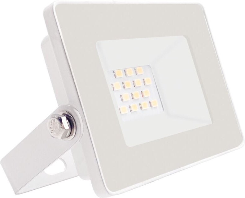 7hsevenon - 10W Ultraslim Outdoor led Projektor IP65 Einstellbar Weiß 4000K 30000H