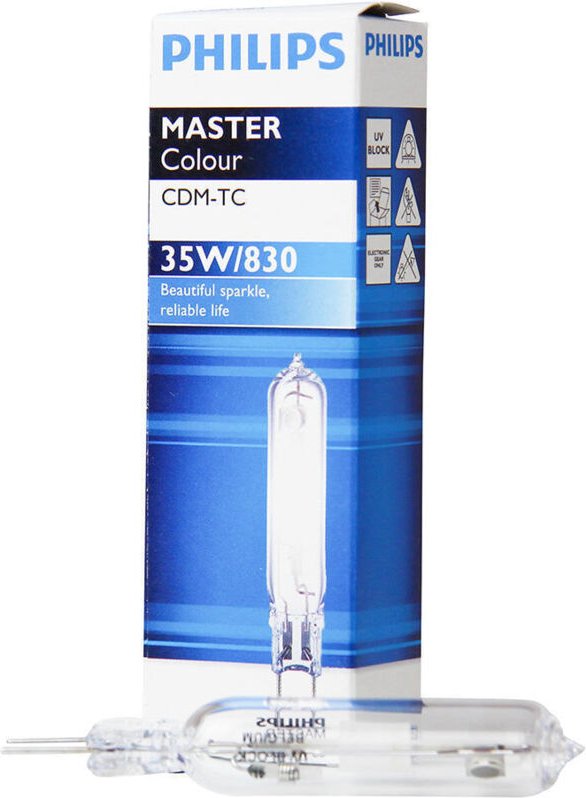 Thumbnail - Master Colour cdm-tc Entladungslampe 35W Sockel G8.5 3000K - Philips