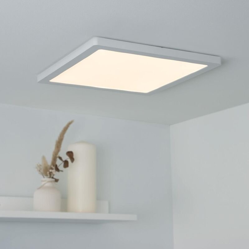 CCT LED Ein-Aufbaustrahler eckig weiss 3000/4000/6000K - Ausführung: 24W 290x290mm